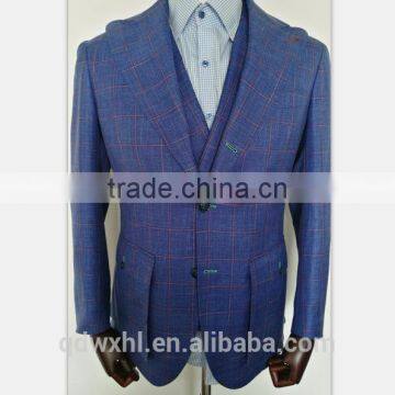 100% Wool 120s Half Canvas Men Bespoke Suits Tailored Suits Customized Suits