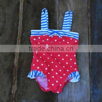 2017 Seaside Fashion Pink Baby Girl Swimsuit Two Pieces Popular Baby Swimsuit photo-3