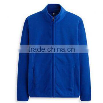 Men's Full Zip Jacket Active Windproof Men Custom Polar Fleece Jacket Wholesale Fleece Jacket photo-3