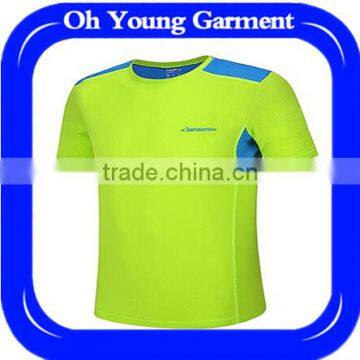 trrtleneck short sleeve customize dry fit performance compressed t shirt for advertising