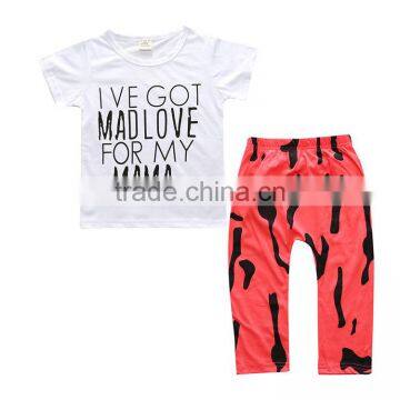 S17491A 2017 Summer Infant Baby Clothes Clothing Sets photo-3