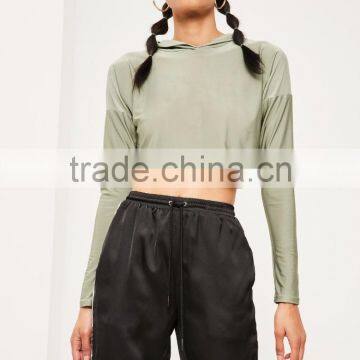 2017 Custom Girls Cropped Hoodies Sweatshirt Stylish Hoodies Smart Trendy Hoodie photo-6