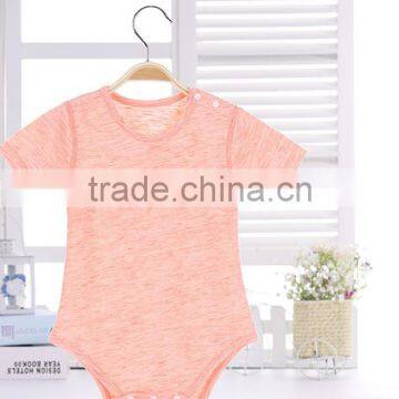 Wholesale summer striped girls baby rompers cotton clothing