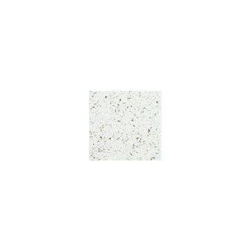 Artificial Crystal spark White quartz kitchen counter tops 40-70 Mpa Flexural Strength