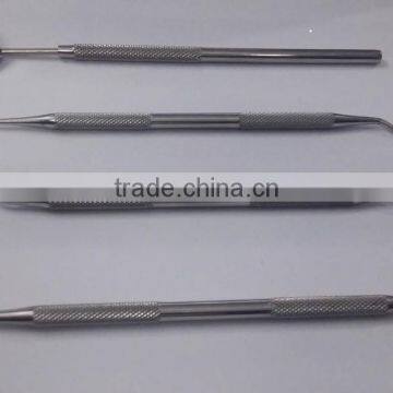Premium Quality Surgical Stainless Steel Dental Hygiene Kit/ 4 Pcs Dental Scalar Kit/ Oral Dental Set photo-4