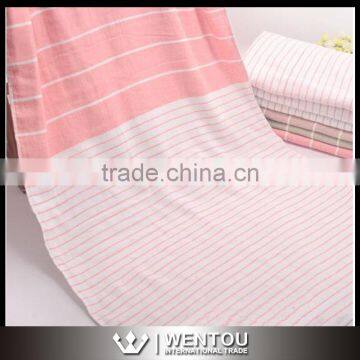 Wholesale Soft Cotton Stripe Bath Towel