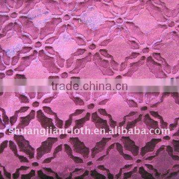 Crushed & Brushed Woven Velvet fabric/Sofa, Curtain, Upholstery Fabric