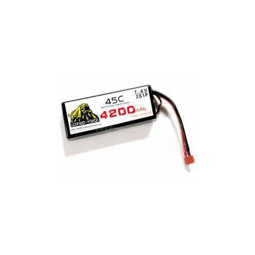 Rc heli leopard power Lipo Battery 4200mah-2S-45C