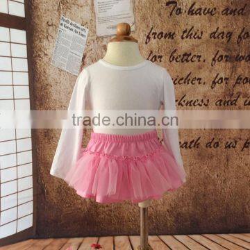 Baby Girls' 100% Cotton Ballet Triple Layer Tulle Dance Pettiskirt photo-4