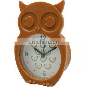 New Unbreakable Animal Silicone Table Clock photo-5