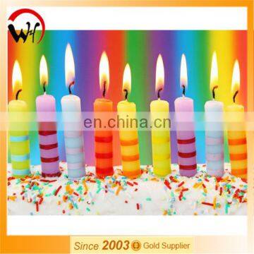 2015 new birthday party neon candle factory in china