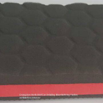 Car Care Clean Double Face Use Clay Sponge Red Color photo-4