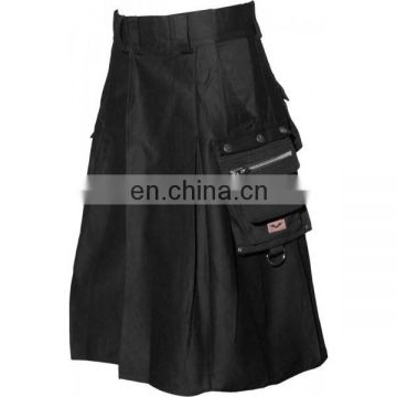 Men Gothic Steam Punk Modern Goth Kilt