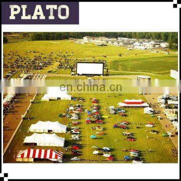 Outdoor movie giant screen open air cinema for outdoor camping