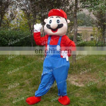 2013 lovely design super mario fabric costumes