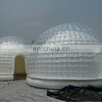 inflatable transparent tent