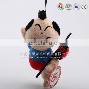 Plush Material and plush toy Type custom plush dolls keychain