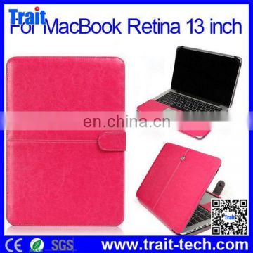 Universal PU Leather smart Keyboard Case for MacBook Retina 13 inch,silicone case for macbook pro 13 retina