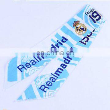 Factory direct sell sportsl fan headband football fans belt football fans souvenir Team Gifts supporter headband