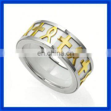 hot 2014 ceramic cross-partiting ring	TPCR101