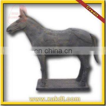 Chinese Clay Life Size Horse Statue for Garden BMY1171