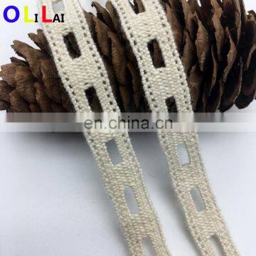 OLCT072 1.4cm Fashion Fine Pink Cotton Tulle African Lace Crochet for Ladies Dress photo-5