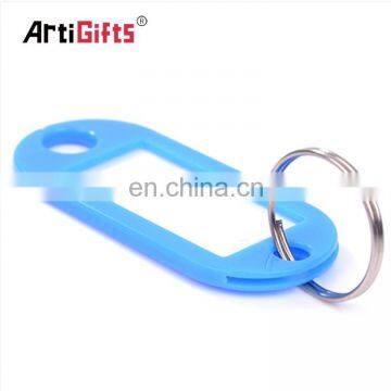 Keychain Factory Direct Sale Bulk Cheap Customized Hotel Blank Plastic Keyrings