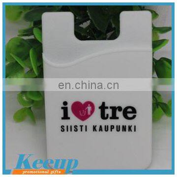 3M Sticker Silicone Mobile Phone Case Card Holder Wallet photo-2