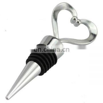 Promotion Wedding Valentines Gift Heart Shape Red Wine Champagne Bottle Stopper photo-2