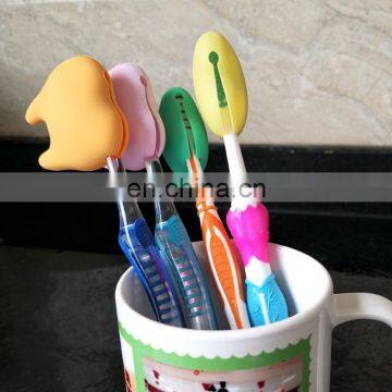 Dongrong Silicone rubber toothbrush holder/silicone toothbrush head for kids