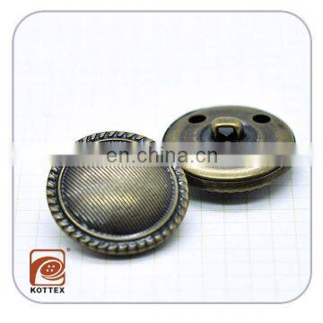 Mark copper button 20mm,znic alloy button,customized design is availble