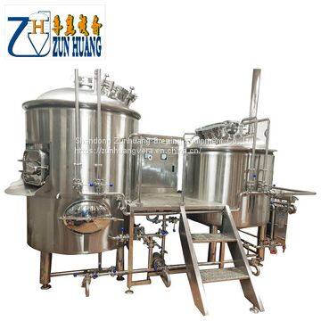 100L/200L/300L Beer Brewhouse System With Mash Lauter Boiler and Whirpoo Tun photo-2