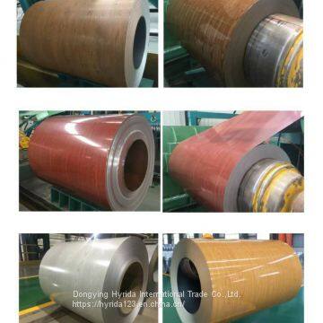Wood PPGI Steel Coil For Interior Decoration