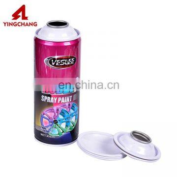 Wholesale necked in empty tinplate can aerosol packing cans