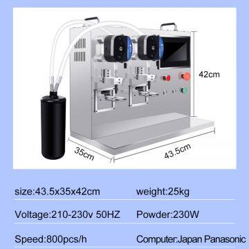 digital control high precision polish gel filling machine lipstick filling machine nail gel filling machine