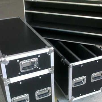 Safety Equipment Case Aluminium Equipment Case With Silver /black Color