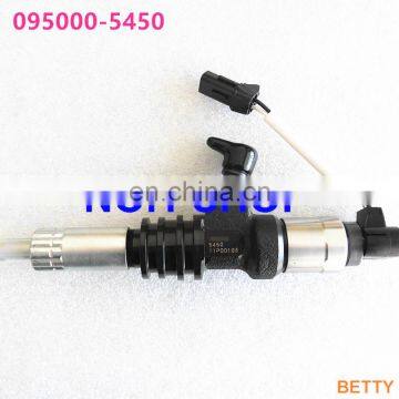 100% Original and high quality common rail injector 095000-5450