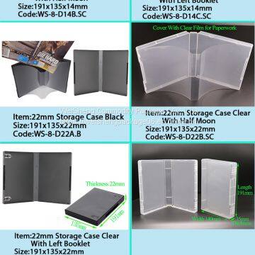 WEISHENG 35mm Square Transparent Plastic Box Stamp Storage Case Standard Cases PP Boxes Multifucntion photo-5