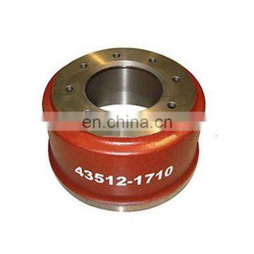 High Quality Semi Truck Brake Drums 43512-1710 for Hino Truck