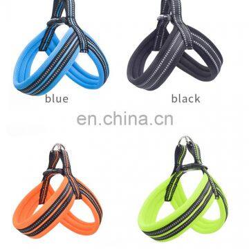 Reflective Rainbow Dog Harness Set Pet Harness Dog Harness Vest Pet Supplies photo-3