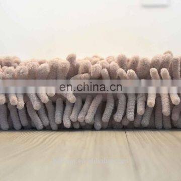 100% microfiber 60*90cm chenille comfort bath rug