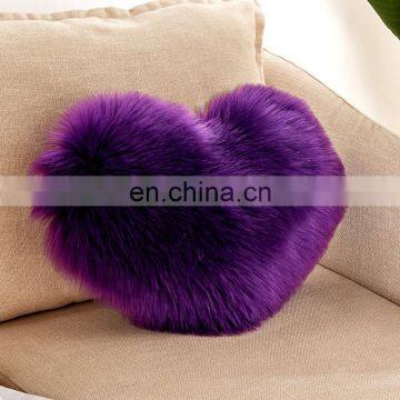 Fashionable Sheepskin Mongolian Sheepskin Pillow Cover Baby/kids/children Pillow photo-4