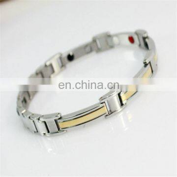 Custom Logo Bio Bracelet Energy Care Health Major Stainless Magnetic Bracelet photo-4