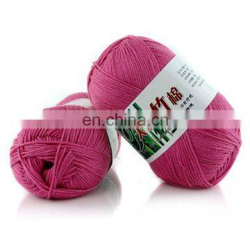 Quality Organic 50% or 70% Bamboo Blended Cotton Knitting Yarns For Baby Knitted Sweater photo-2