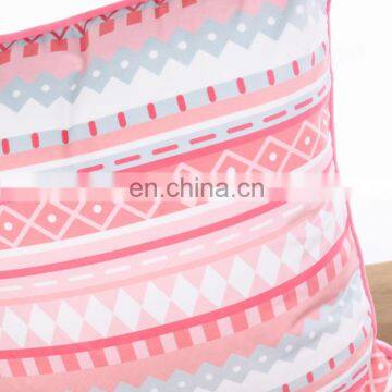 Высококачественные уютные декоративные полосатые квадратные наволочки для подушек из бархата с индивидуальным принтом photo-4