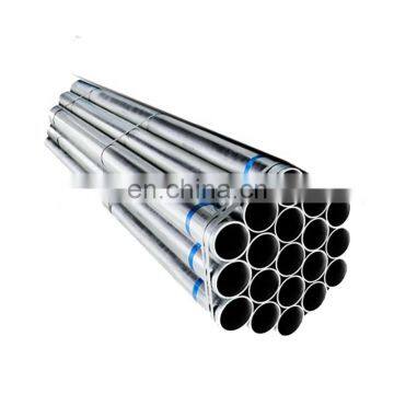 hot dip galvanized steel pipe tube gi pipe price list round ERW welded in steel pipes standared specification astm a36