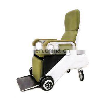 Two-Step Push-Up Function Lightweight Electric Power Adjustable Backrest Wheelchair photo-6