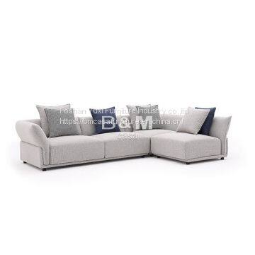 Small Size Sofa Modern Minimalist Fabric Sofa Fabric Sofa Combination Corner Sofa Manufacturer