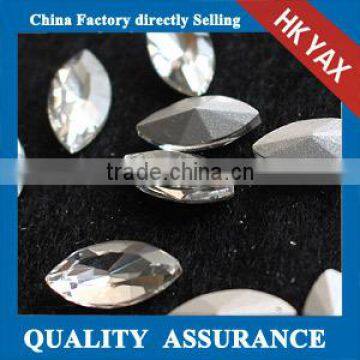 X0701 Point Back Glass Stone Shape, Wholesale Chaton Rhinestones,high Quality Shape Point Rhinestone photo-3