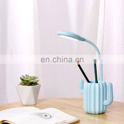 Simply modern led lamp shade for table lamp usb study bedside table touch lamp